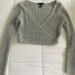 Forever 21 Cropped Sweater - Crop Top Sweater